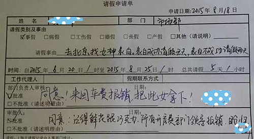 【五一】那些年为了请假找的理由,瞅瞅有你没? 【五一】那些年为了请假找的理由,瞅瞅有你没?